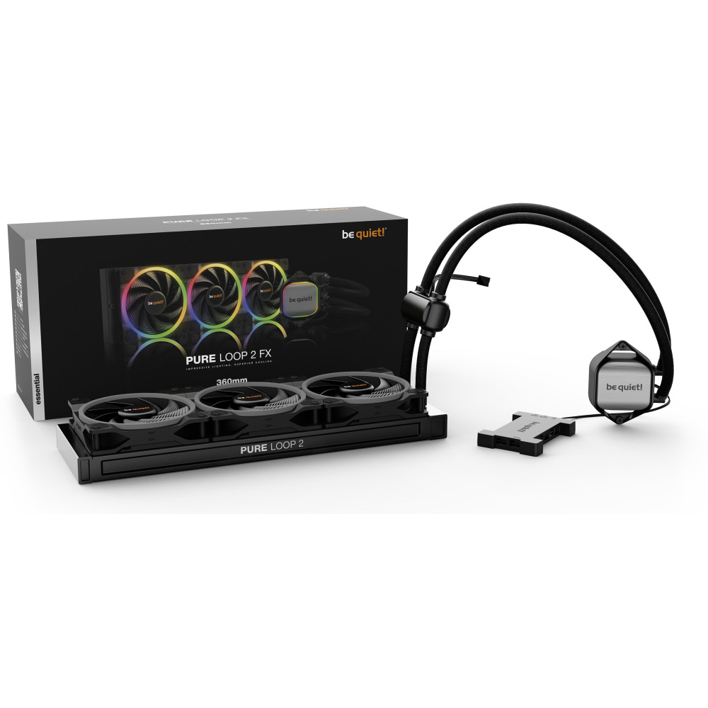 Kit Watercooling AIO be quiet! Pure Loop 2 FX RGB / 360mm / Black