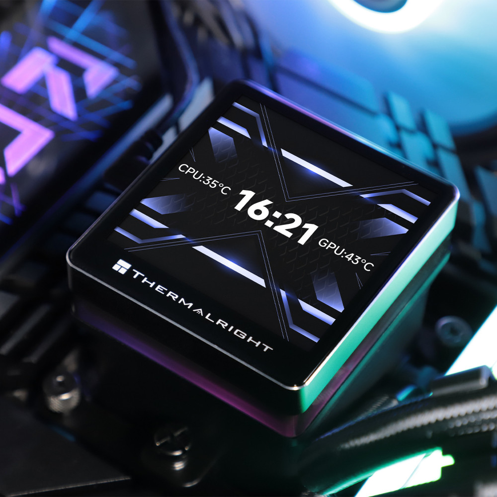 Kit Watercooling AIO Thermalright Grand Vision RGB / 360mm / Noir