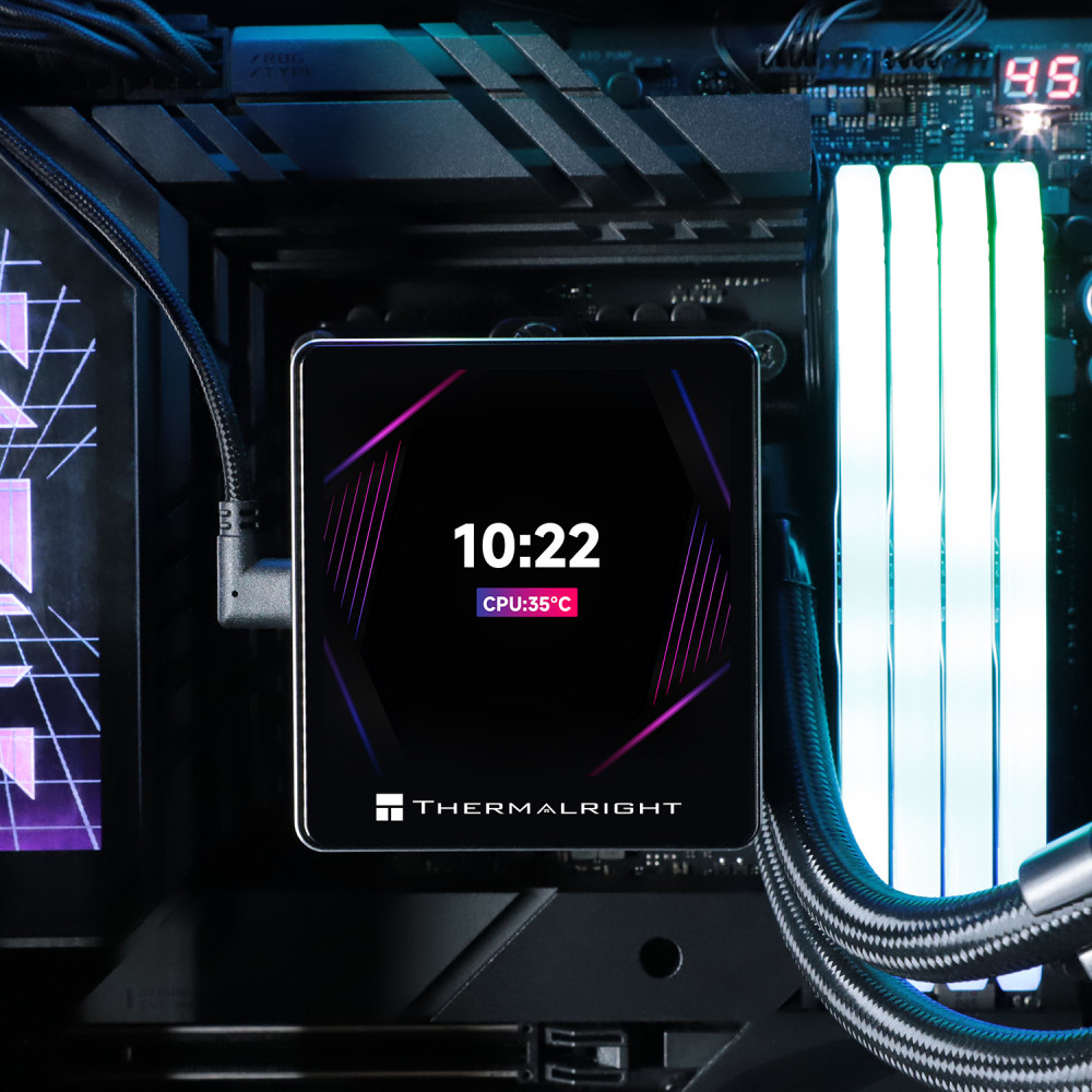 Kit Watercooling AIO Thermalright Grand Vision RGB / 360mm / Noir