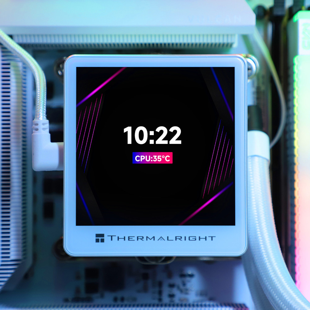 Kit Watercooling AIO Thermalright Grand Vision RGB / 360mm / Blanc