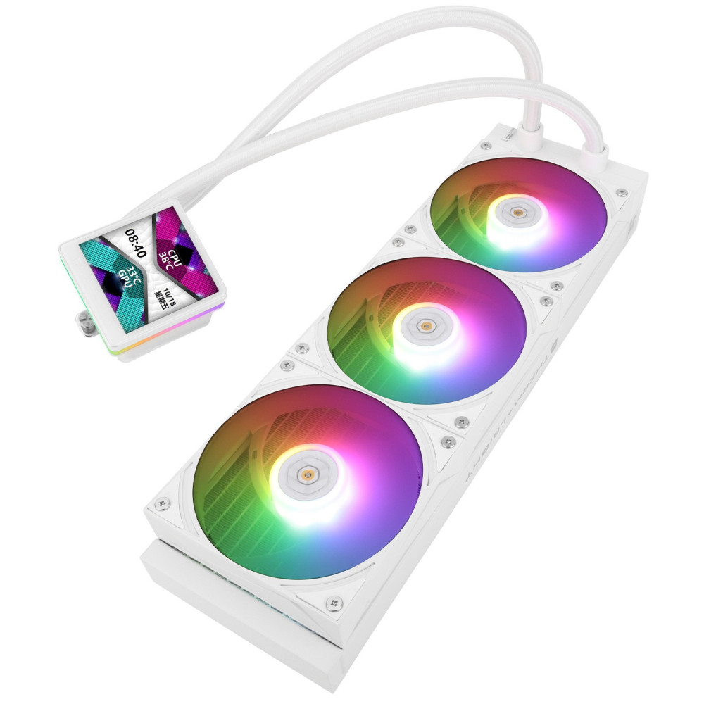 Kit Watercooling AIO Thermalright Grand Vision RGB / 360mm / Blanc