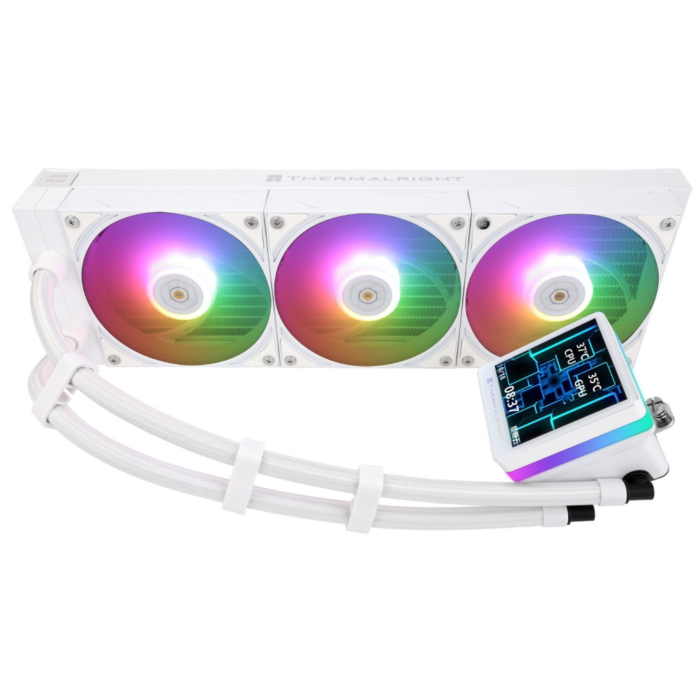 Kit Watercooling AIO Thermalright Grand Vision RGB / 360mm / Blanc