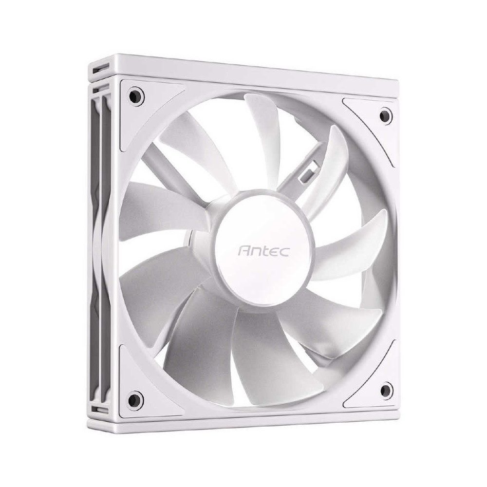 Lot de 3 Ventilateurs de boitier Antec Connect / 12cm / Blanc