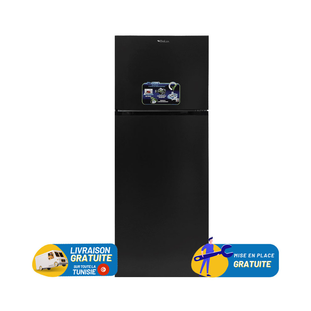 RÉFRIGÉRATEUR NOFROST BIOLUX 465 Litres NOIR  - DP60SNFSS