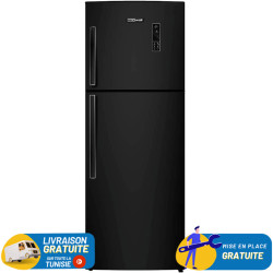 Réfrigérateur Maxwell Double Portes INVERTER No Frost 580 Litres / MAX-RDNF580AIN / Noir avec Afficheur