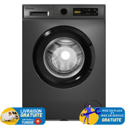 Machine à laver automatique ORIENT 8KG INVERTER / SILVER / OW-F8V01S