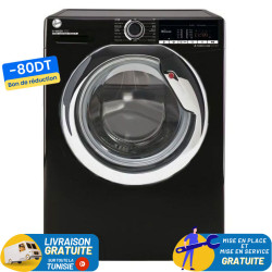 Lave linge Hoover H-WASH 300 LITE 10.5 KG Smart / 1400 trs / Noir