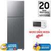 Réfrigérateur Samsung No Frost INVERTER Double Portes 308 Litres Silver+ MICRO ONDE MIDEA OFFERT
