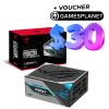 Boîte d'alimentation ASUS ROG Thor 1200W III | 80 PLUS Platinum | Black