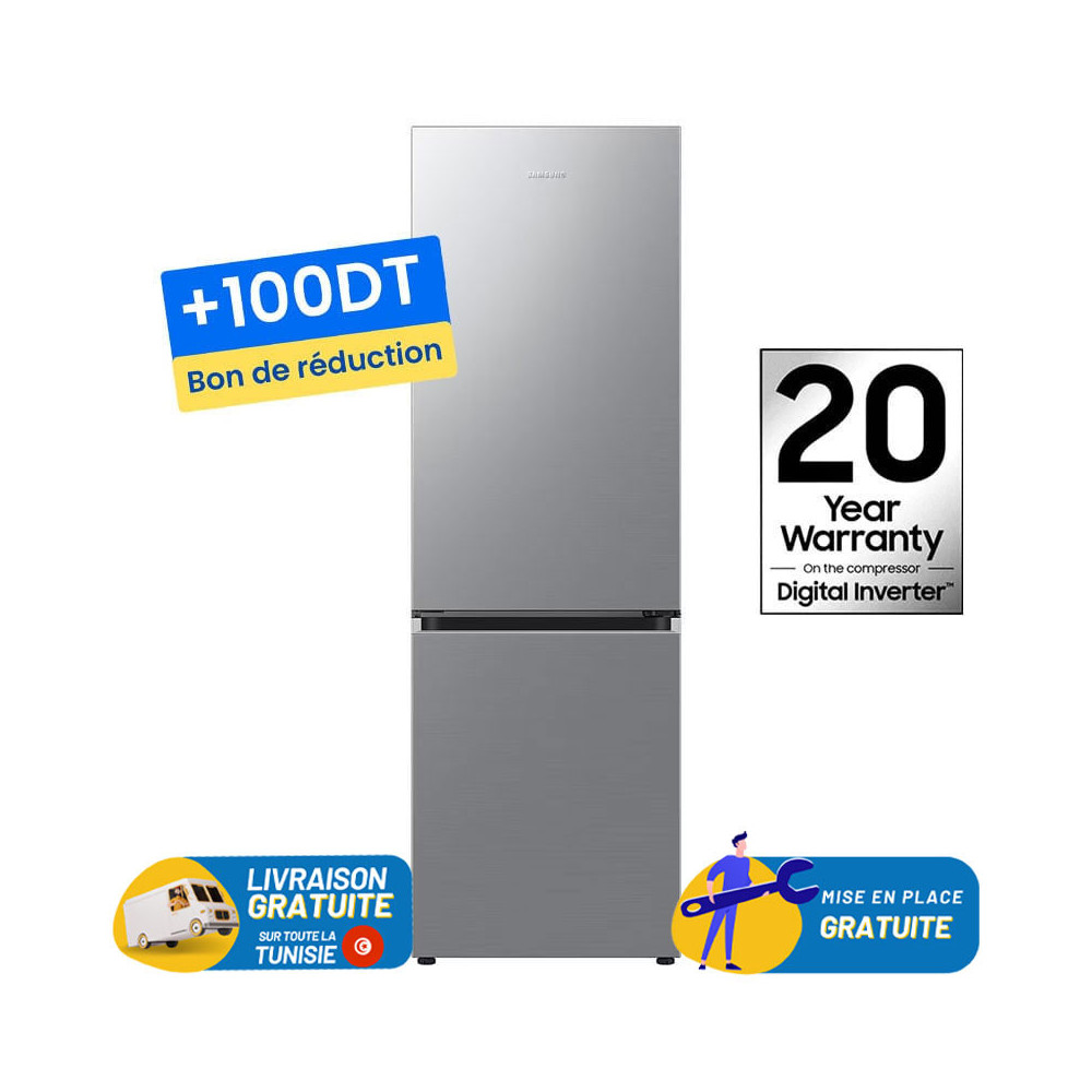 Réfrigérateur SAMSUNG No Frost COMBINE 340 Litres