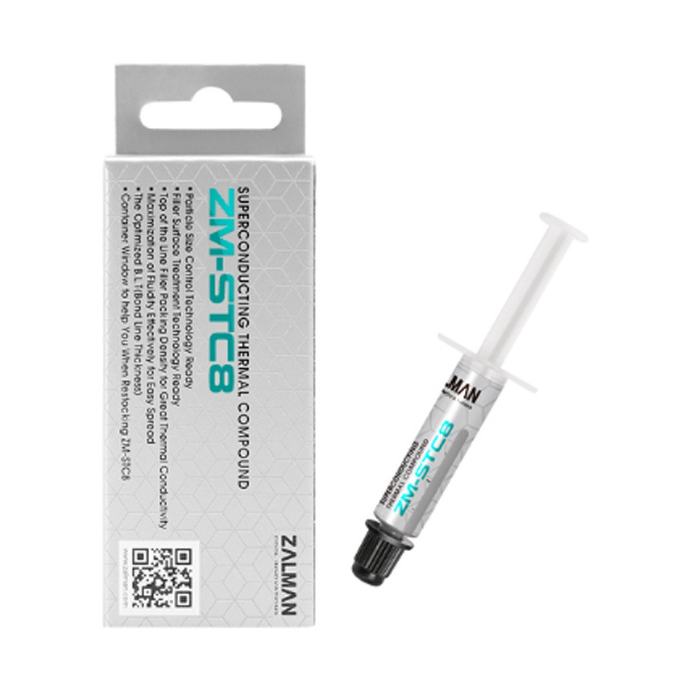 Pâte Thermique Zalman STC8 - 1,5g / ZM-STC8