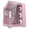 Boîtier Gamer Moyen Tour ATX Cougar FV150 RGB avec panneaux vitrés / Rose