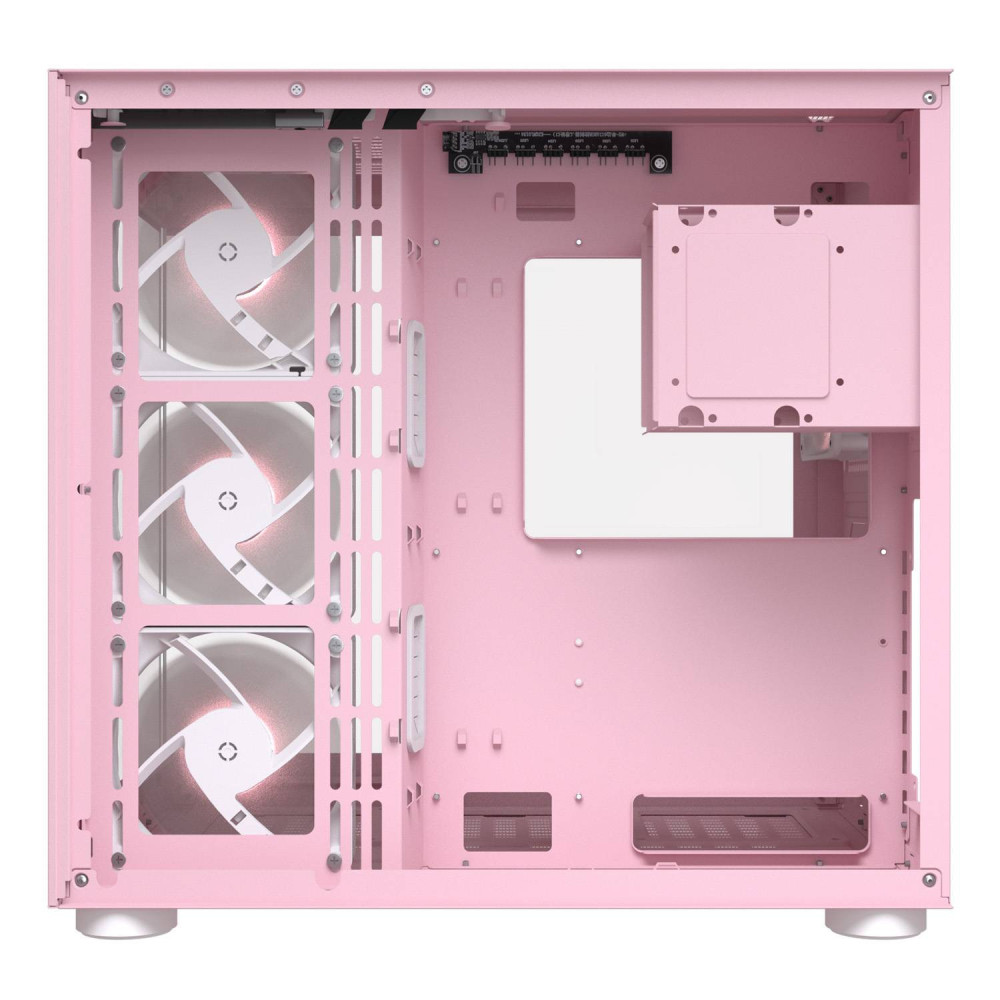 Boîtier Gamer Moyen Tour ATX Cougar FV150 RGB avec panneaux vitrés / Rose