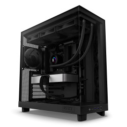 Boitier Moyen Tour ATX NZXT H6 Flow avec panneaux vitrés / Noir