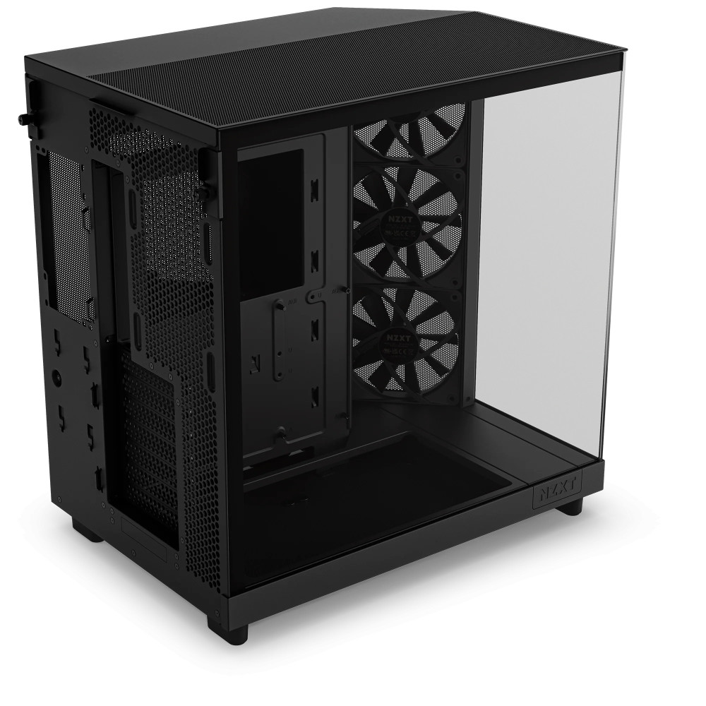 Boitier Moyen Tour ATX NZXT H6 Flow avec panneaux vitrés / Noir