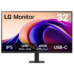 Écran LG PRO 32" QHD IPS 100Hz 5 ms HDMI/DP/USB-C