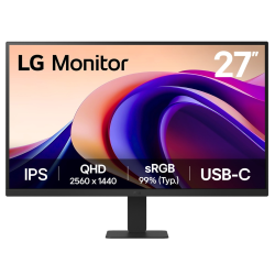Écran LG PRO 27" QHD IPS 100Hz 5 ms HDMI/USB-C