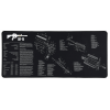 TAPIS DE SOURIS GAMING XXL 40X90 AR-15 Schematic Edition