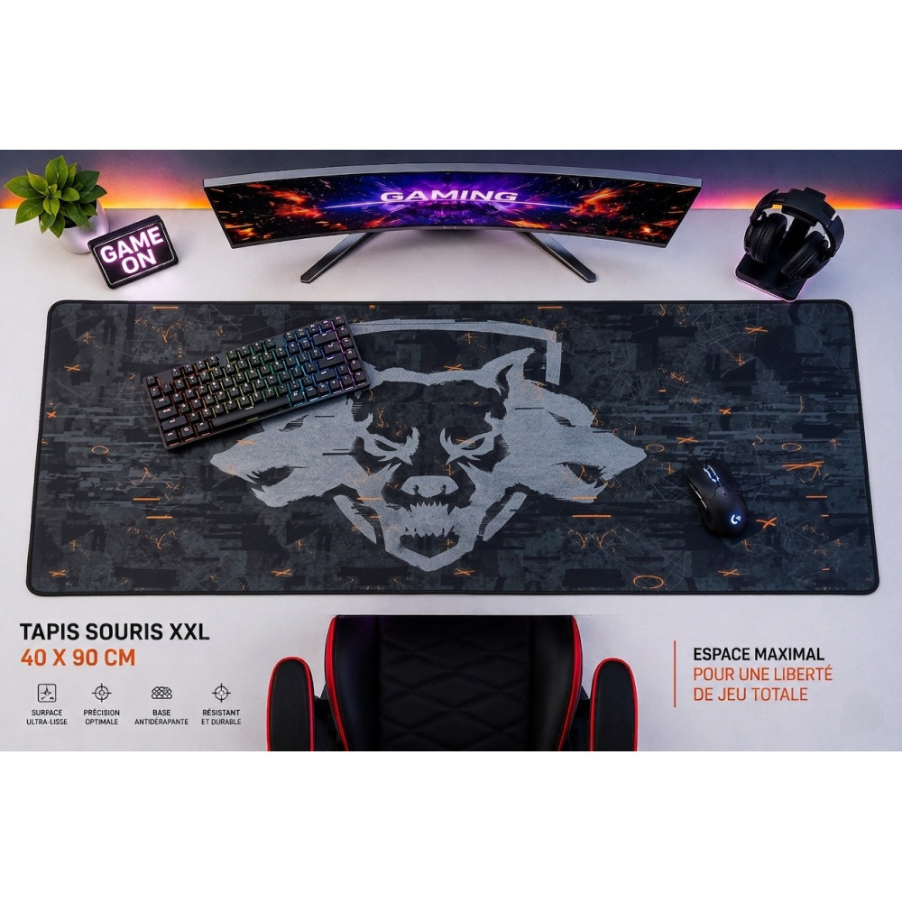 TAPIS DE SOURIS GAMING XXL 40X90 Call of Duty / Black Ops 6 Edition
