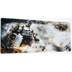 TAPIS DE SOURIS GAMING XXL 40X90 Go of War / Spartan Fury