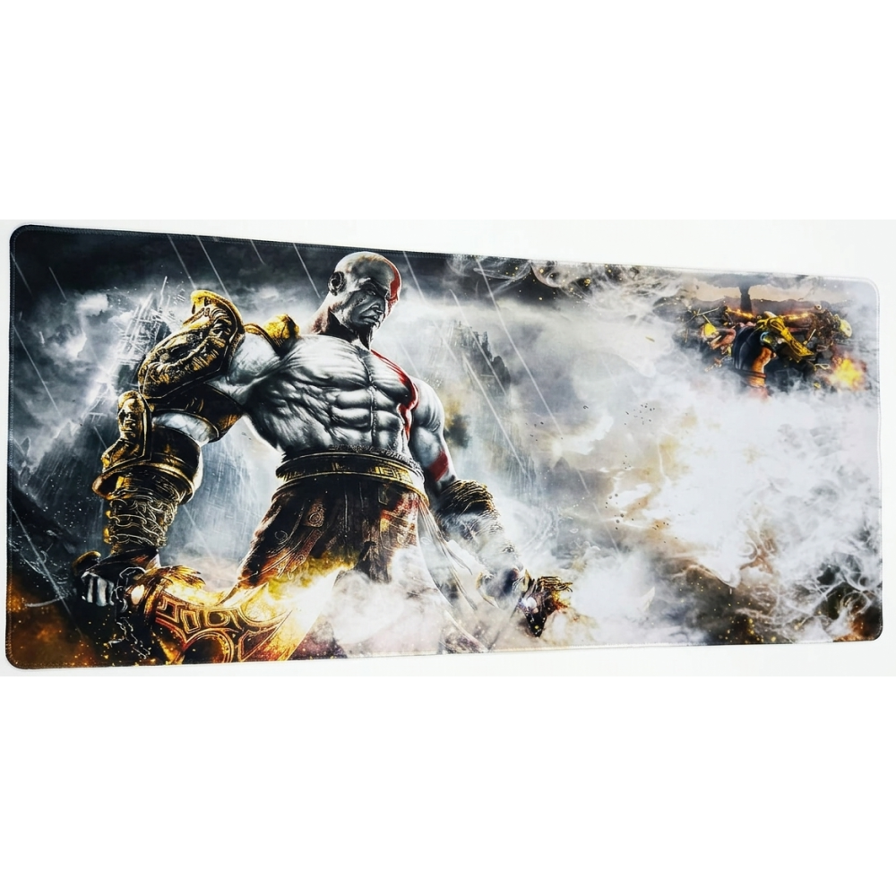 TAPIS DE SOURIS GAMING XXL 40X90 Go of War / Spartan Fury