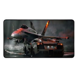 TAPIS DE SOURIS GAMING XXL 40X90 Top Speed / Jet & Lamborghini Edition