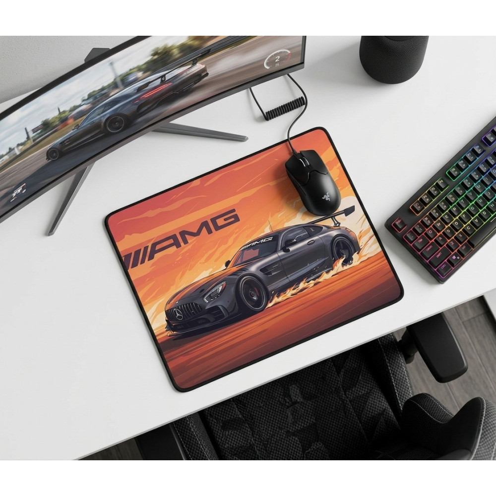 TAPIS DE SOURIS GAMING 30X35 AMG GT