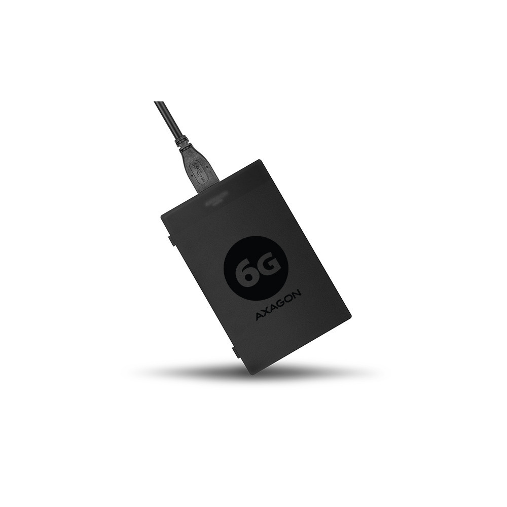 BOITIER externe/adaptateur USB 3.0 AXAGON ADSA-AS6-S-ATA 2.5" / GRIS