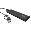 Boîtier Externe USB 3.2 Trust NVME M.2 / NOIR