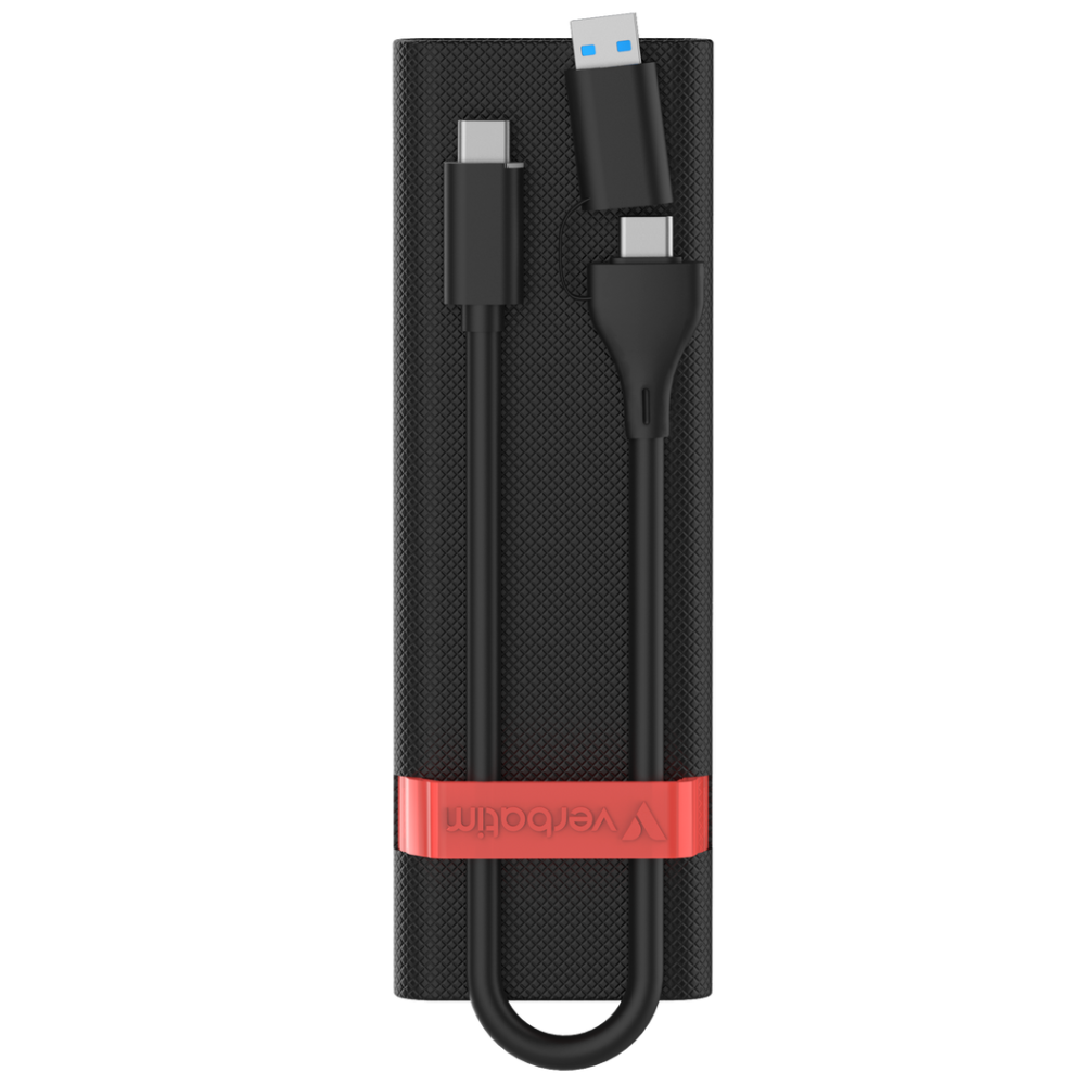 Boîtier Externe USB-C 3.2 Verbatim store'n'GO-NVMe M.2 2280 / NOIR