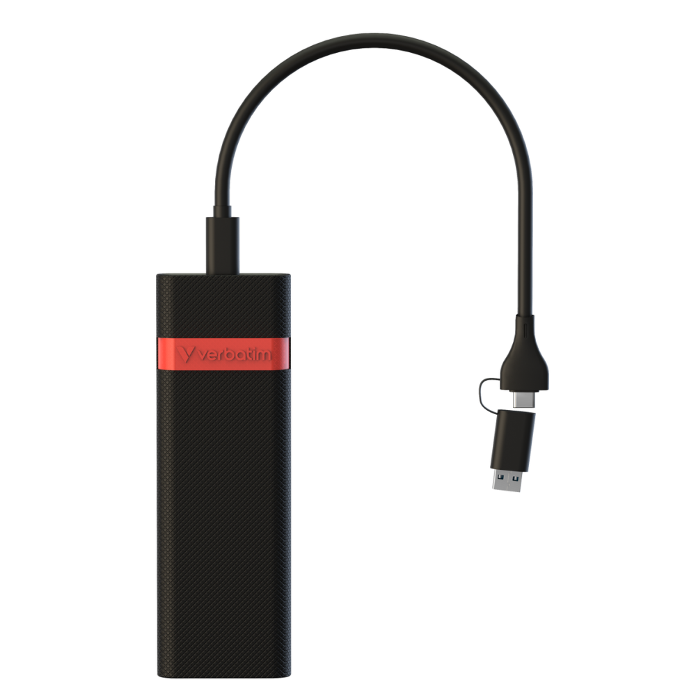 Boîtier Externe USB-C 3.2 Verbatim store'n'GO-NVMe M.2 2280 / NOIR