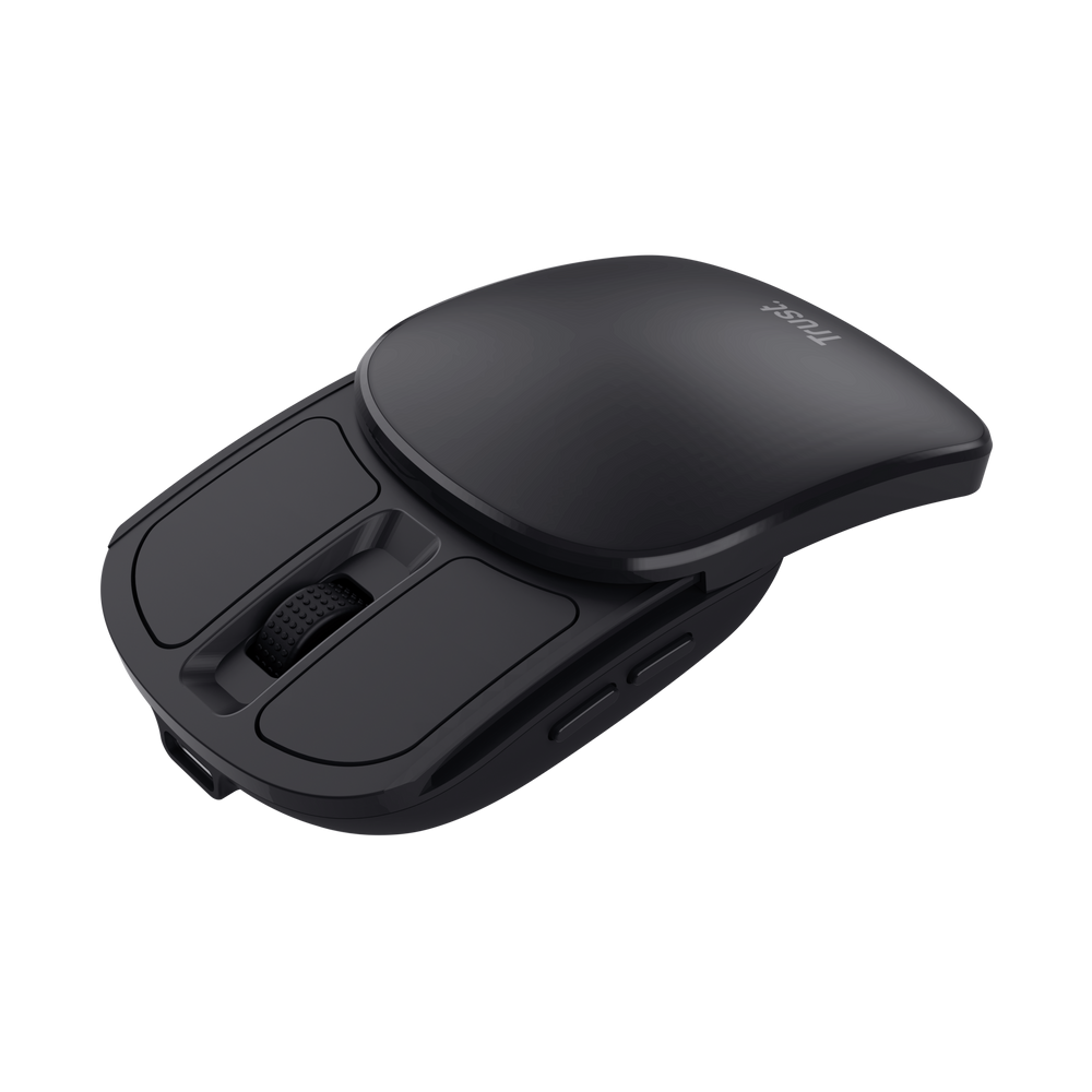 Souris sans fil pliable TRUST Zylo 25733 / Noir