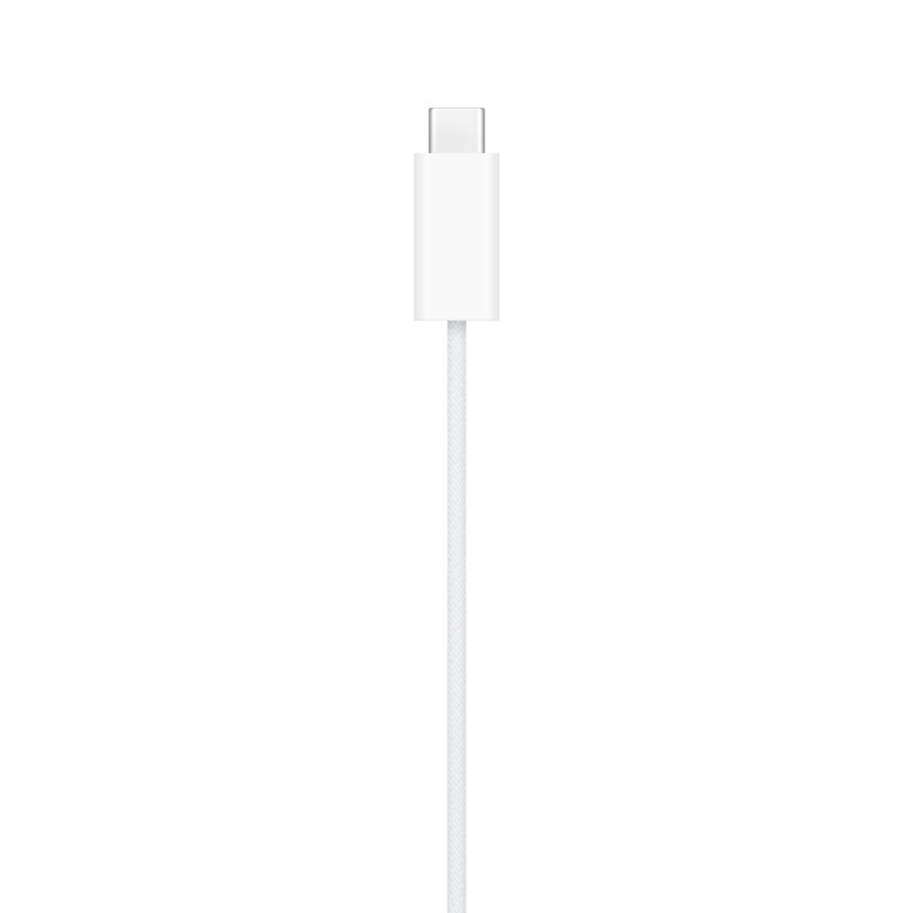 Câble de charge rapide magnétique vers USB‑C pour Apple Watch 1 m / Blanc