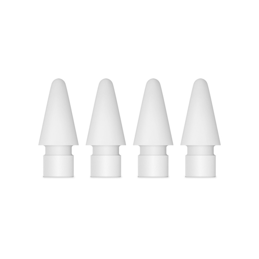 Lot de 4 Pointes pour Apple Pencil / Blanc