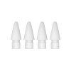 Lot de 4 Pointes pour Apple Pencil / Blanc