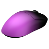 Souris sans fil Gamer Hator Quasar 3 Ultima 8k | Noir & Violet