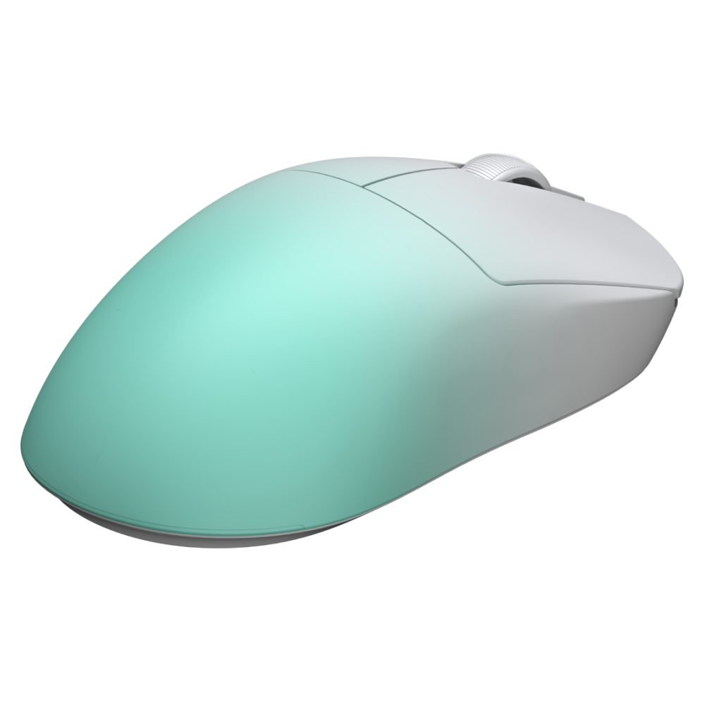 Souris sans fil Gamer Hator Quasar 3 Ultima 8k | Blanc & Vert
