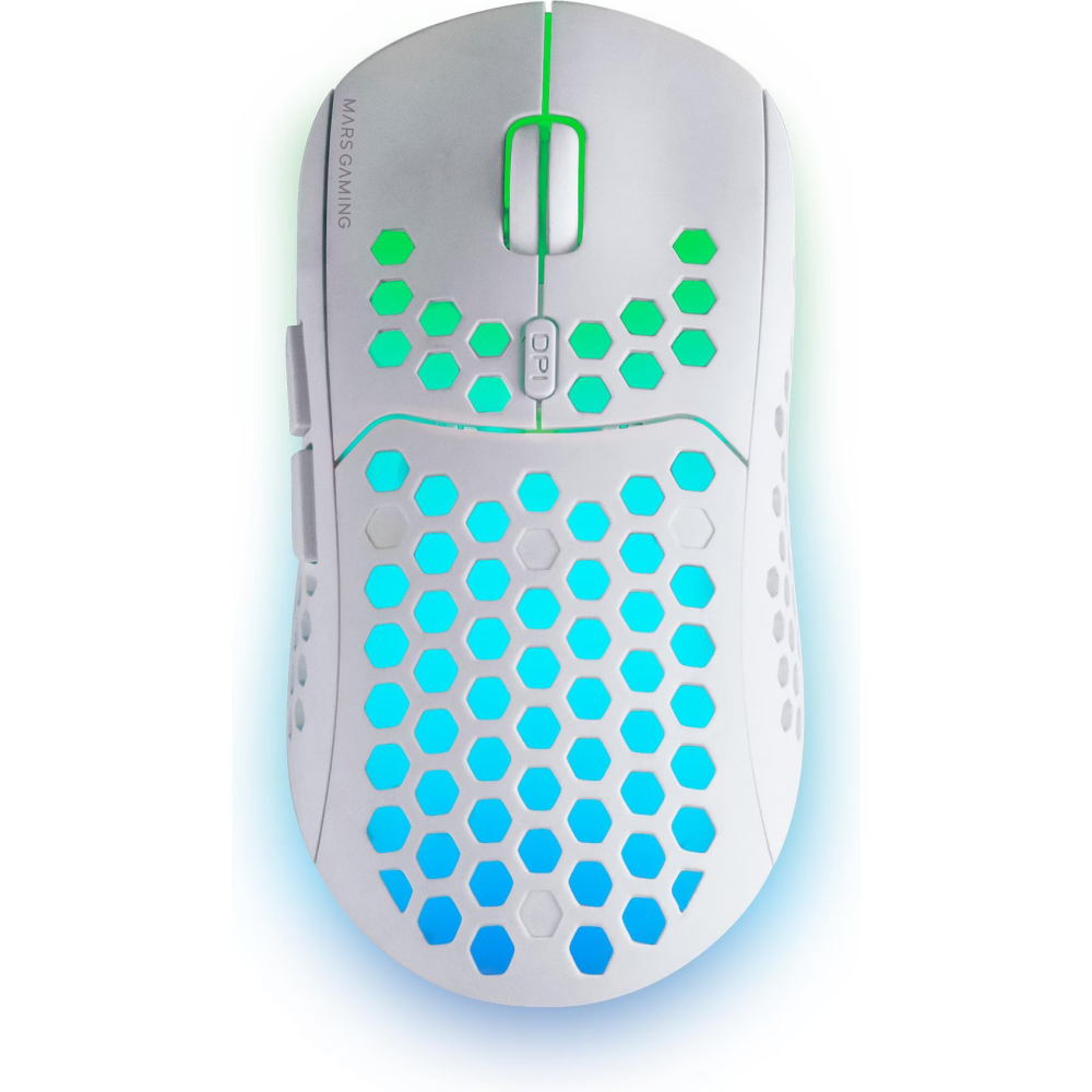 Souris sans fil Gamer Mars Gaming MMW3 RGB / BLANC