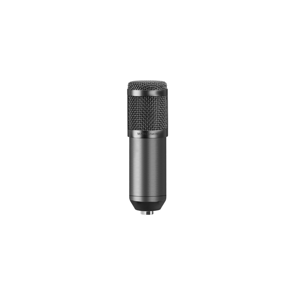 Microphone Mars Gaming MMicPro avec bras de montage / Noir