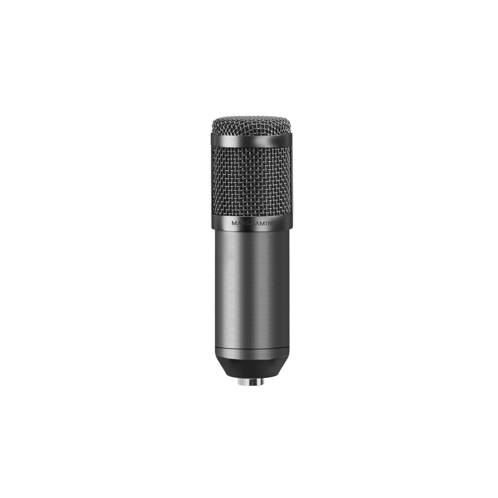 Microphone Mars Gaming MMicPro avec bras de montage / Noir