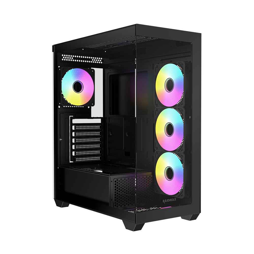 Boitier RAIDMAX Infinita i800 / ARGB / Panneaux en Verre Trempé / ATX / NOIR
