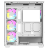 Boitier RAIDMAX Infinita i800 / ARGB / Panneaux en Verre Trempé / ATX / Blanc