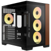 Boitier RAIDMAX Infinita i610 Wood / RGB / NOIR