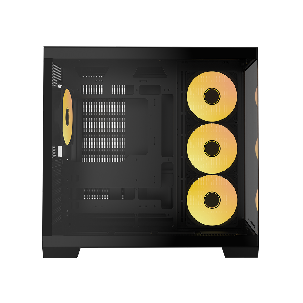 Boitier RAIDMAX Infinita i610 Wood / RGB / NOIR