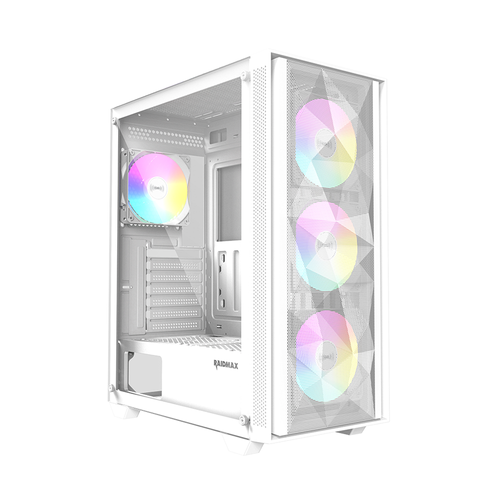 RAIDMAX V217T / Moyen Tour ATX / Blanc