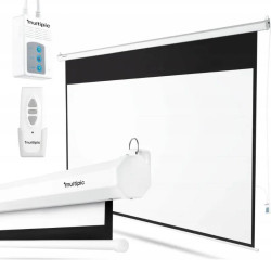 Écran de Projection OVERMAX Mural Électrique 95" Pour Projecteur