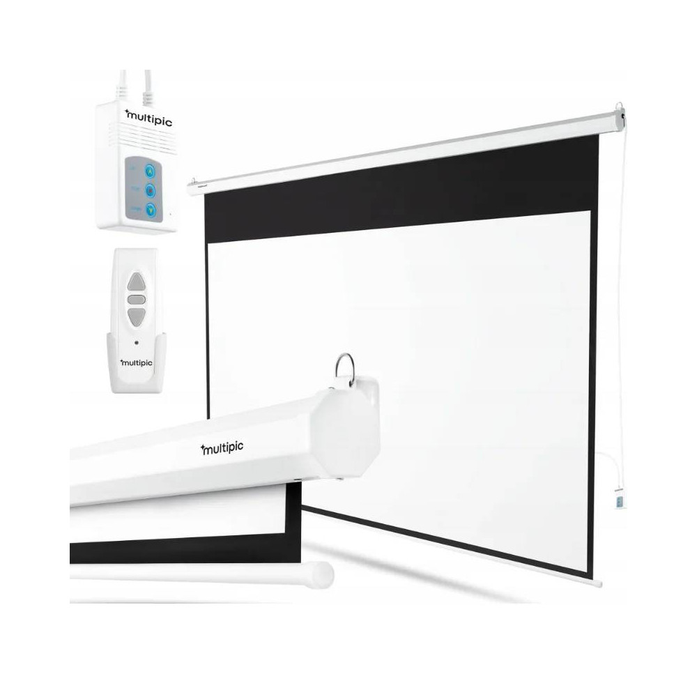 Écran de Projection OVERMAX Mural Électrique 95" Pour Projecteur