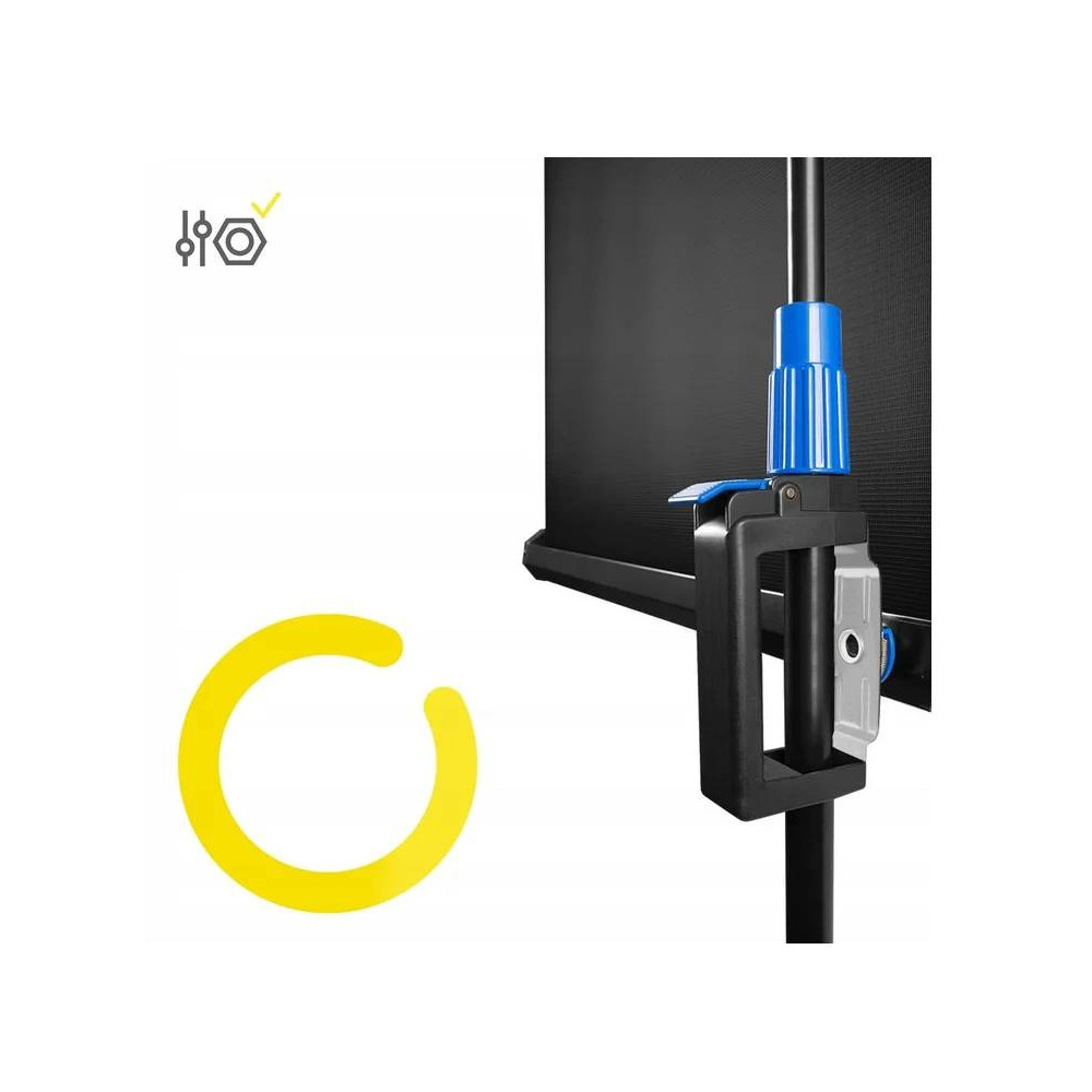 Écran de Projection OVERMAX 85" Sur Trépieds Pour Projecteur Portable