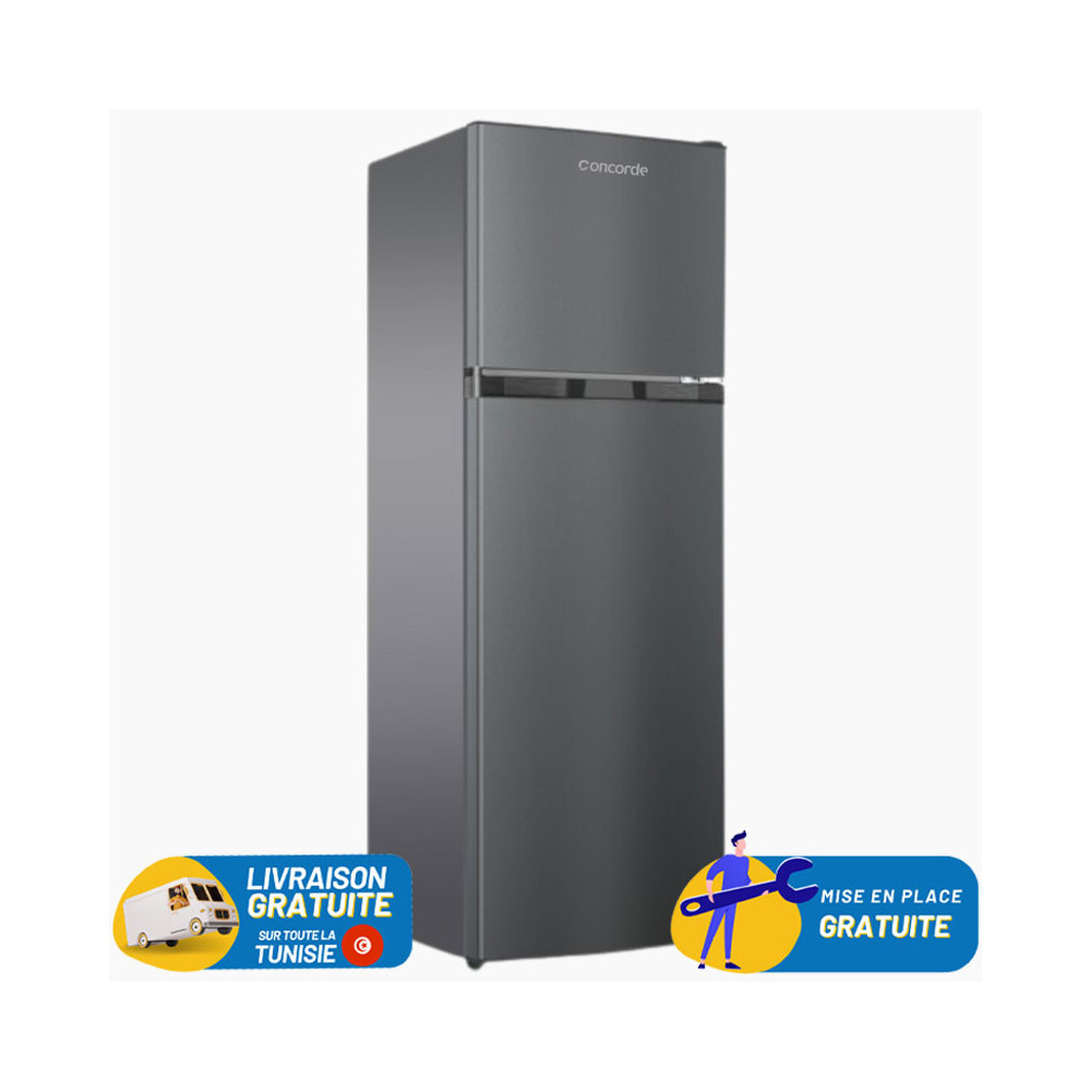 CONCORDE Double Portes De Frost 360 Litres