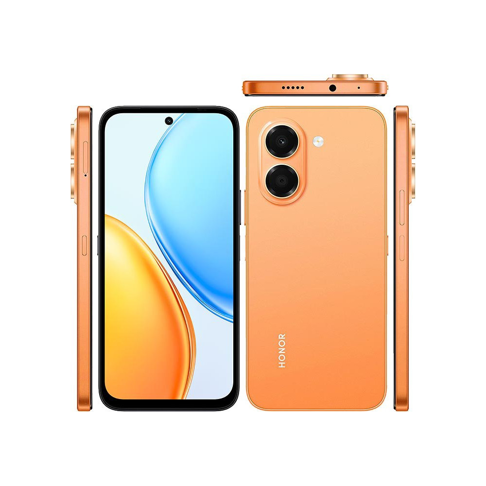 Smartphone Honor X7e | 4G | 6 Go | 128 Go / Orangé